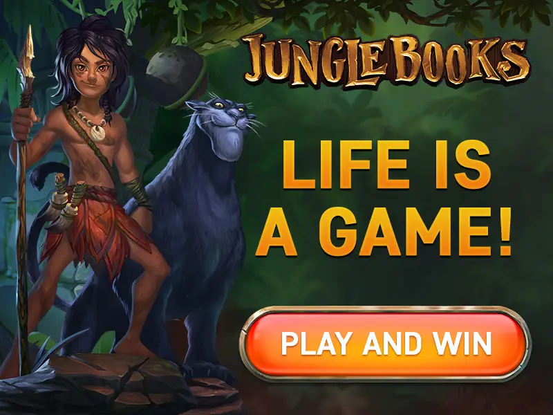 Jungle books life is a game.