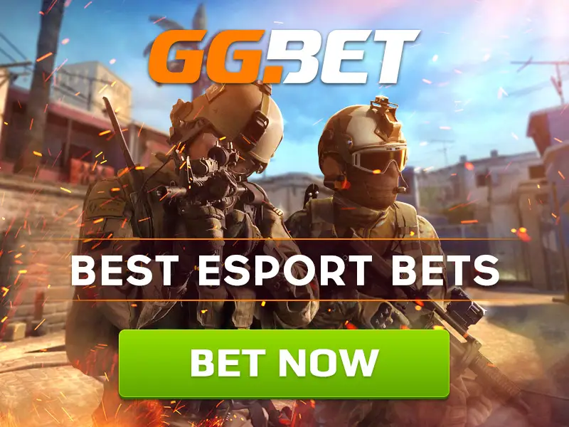 GGBET: Top choice for esports betting enthusiasts.